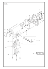 Husqvarna 522481701 onderdelentekening - positie 22