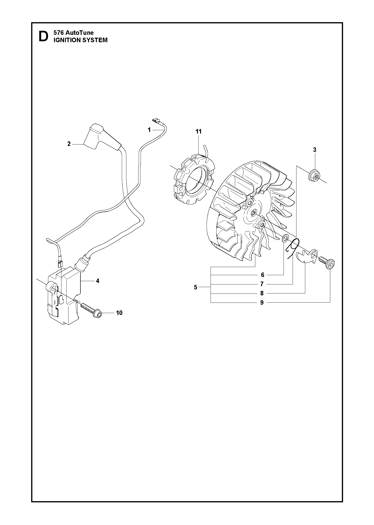 Husqvarna 506082501 onderdelentekening - positie 2