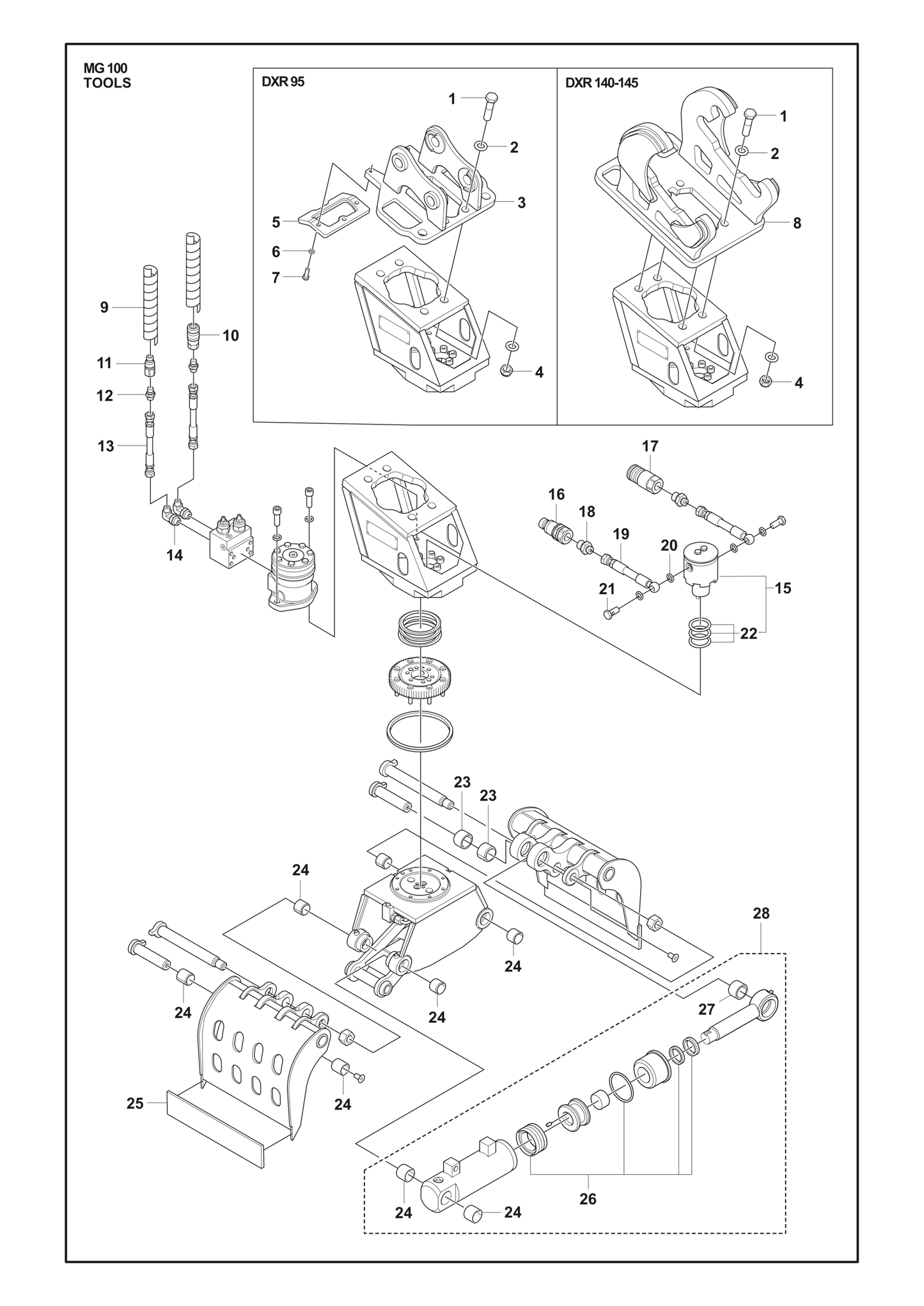 Husqvarna 501616601 onderdelentekening - positie 14