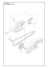 Husqvarna 506279207 onderdelentekening - positie 1