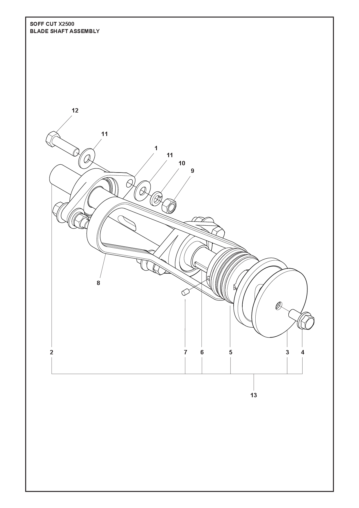 Husqvarna 505740401 onderdelentekening - positie 8