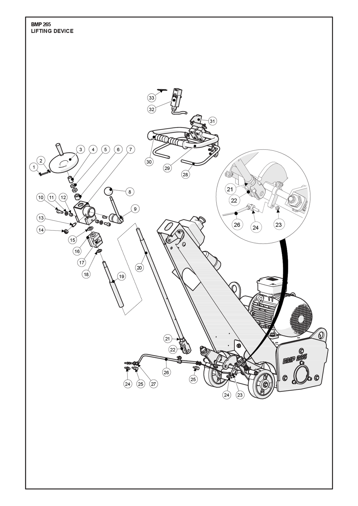 Husqvarna 534611001 onderdelentekening - positie 29