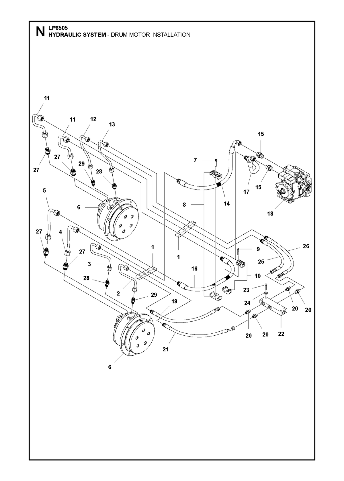 Husqvarna 594172101 onderdelentekening - positie 4