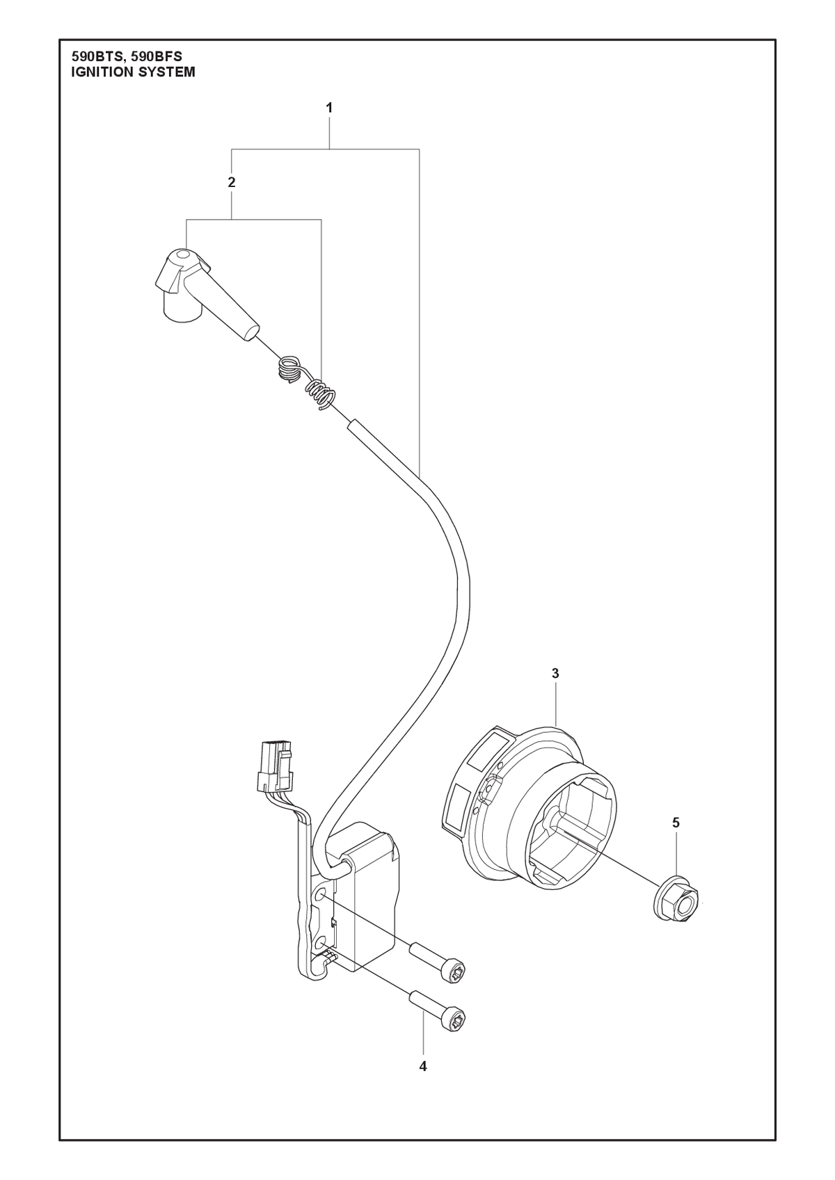 Husqvarna 531241501 onderdelentekening - positie 2