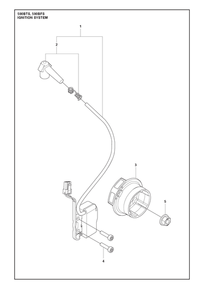 Husqvarna 531241501 onderdelentekening - positie 2