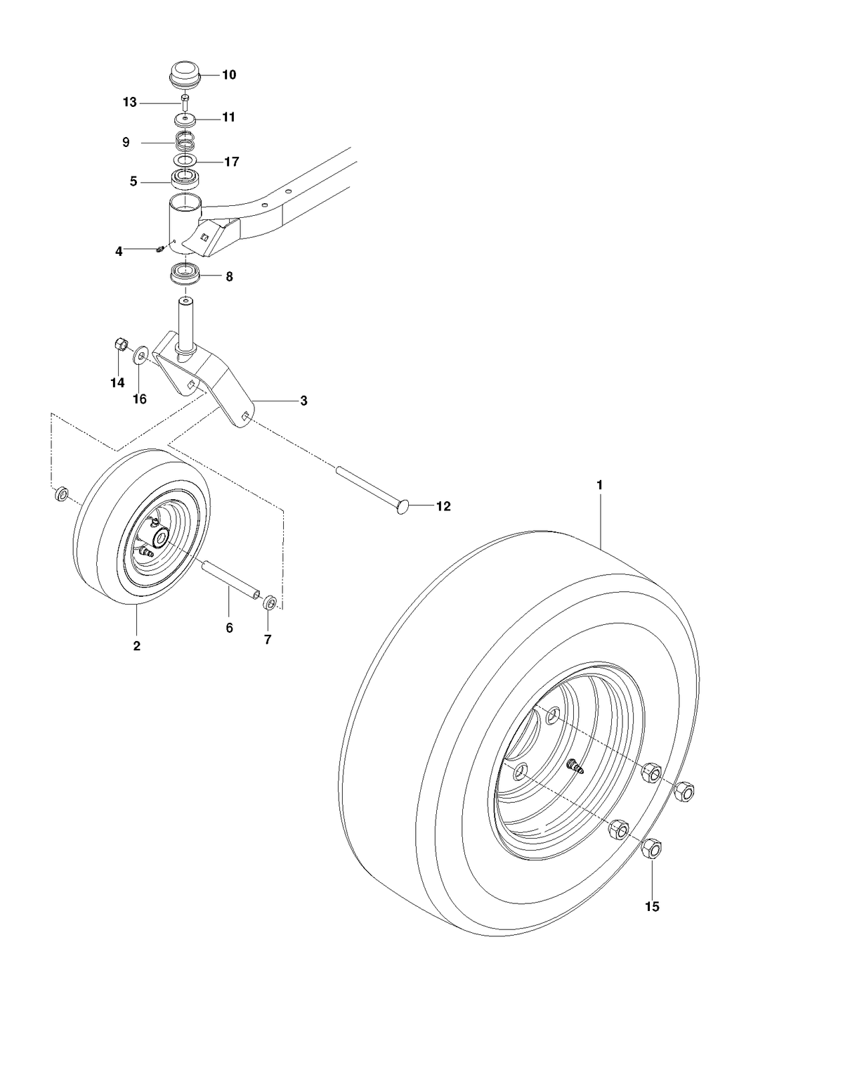 Husqvarna 539114805 onderdelentekening - positie 7