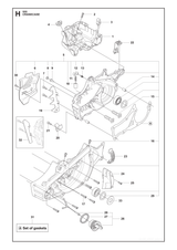 Husqvarna 574889801 onderdelentekening - positie 32