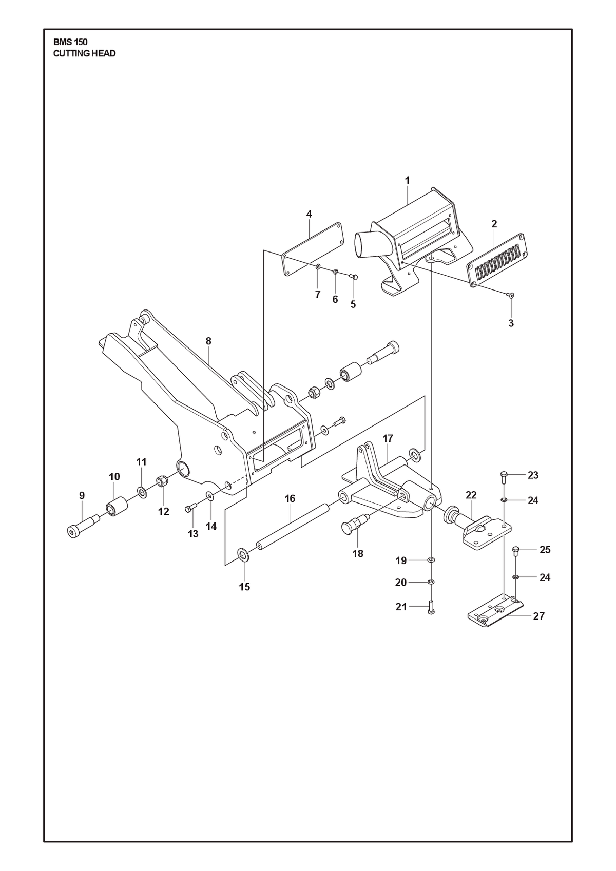 Husqvarna 594124501 onderdelentekening - positie 24