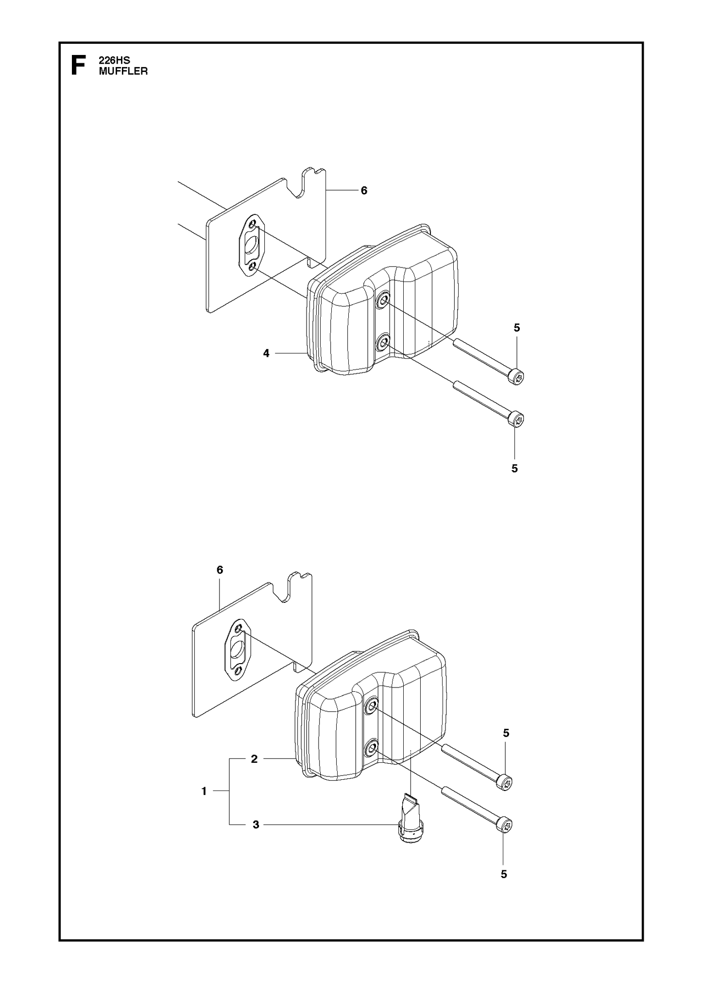 Husqvarna 506656801 onderdelentekening - positie 1
