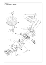 Husqvarna 537207503 onderdelentekening - positie 5