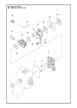 Husqvarna 501185001 onderdelentekening - positie 4