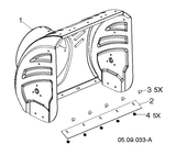 Husqvarna 588610239 onderdelentekening - positie 1