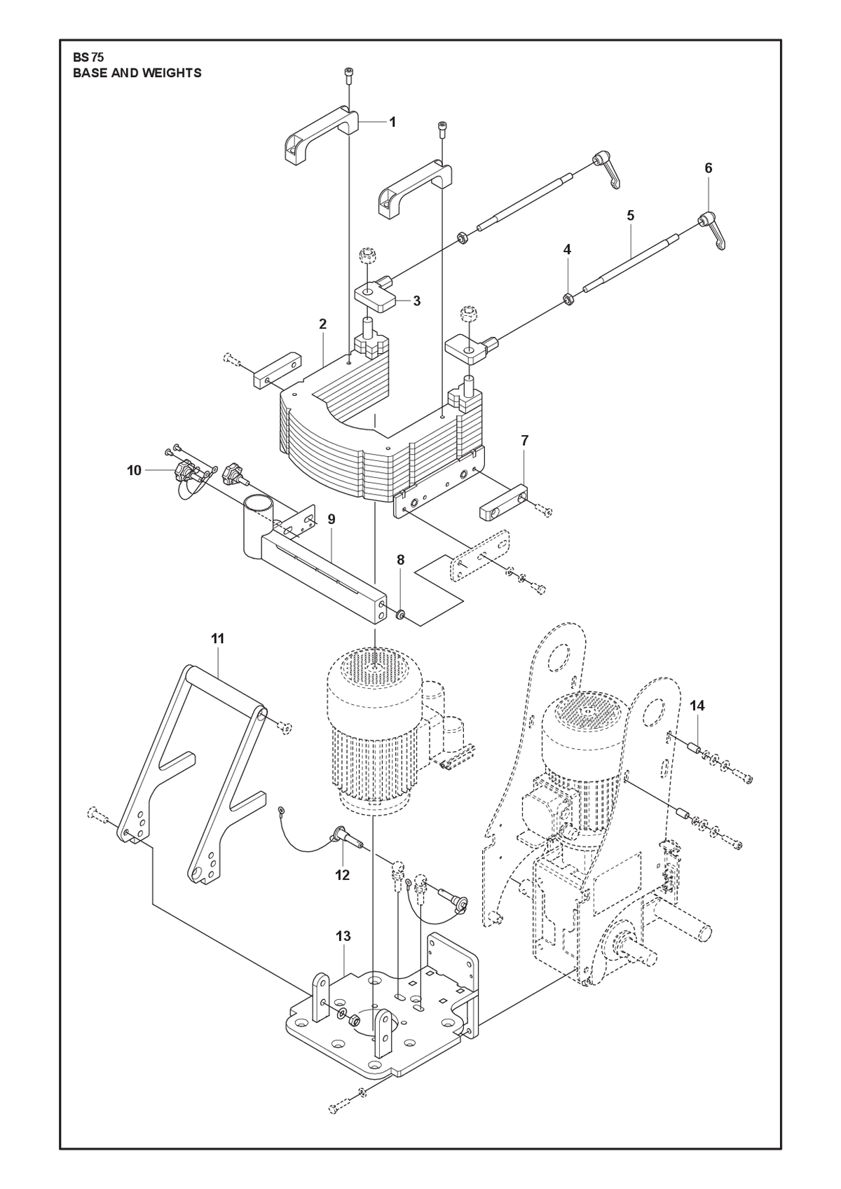 Husqvarna 534603401 onderdelentekening - positie 8