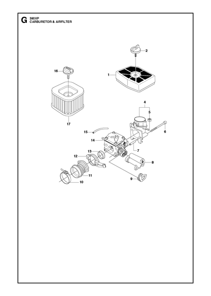 Husqvarna 503962201 onderdelentekening - positie 13
