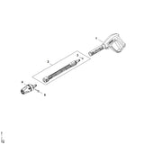 STIHL RA015300700 multifunctionele sproeier positie 4 technische tekening