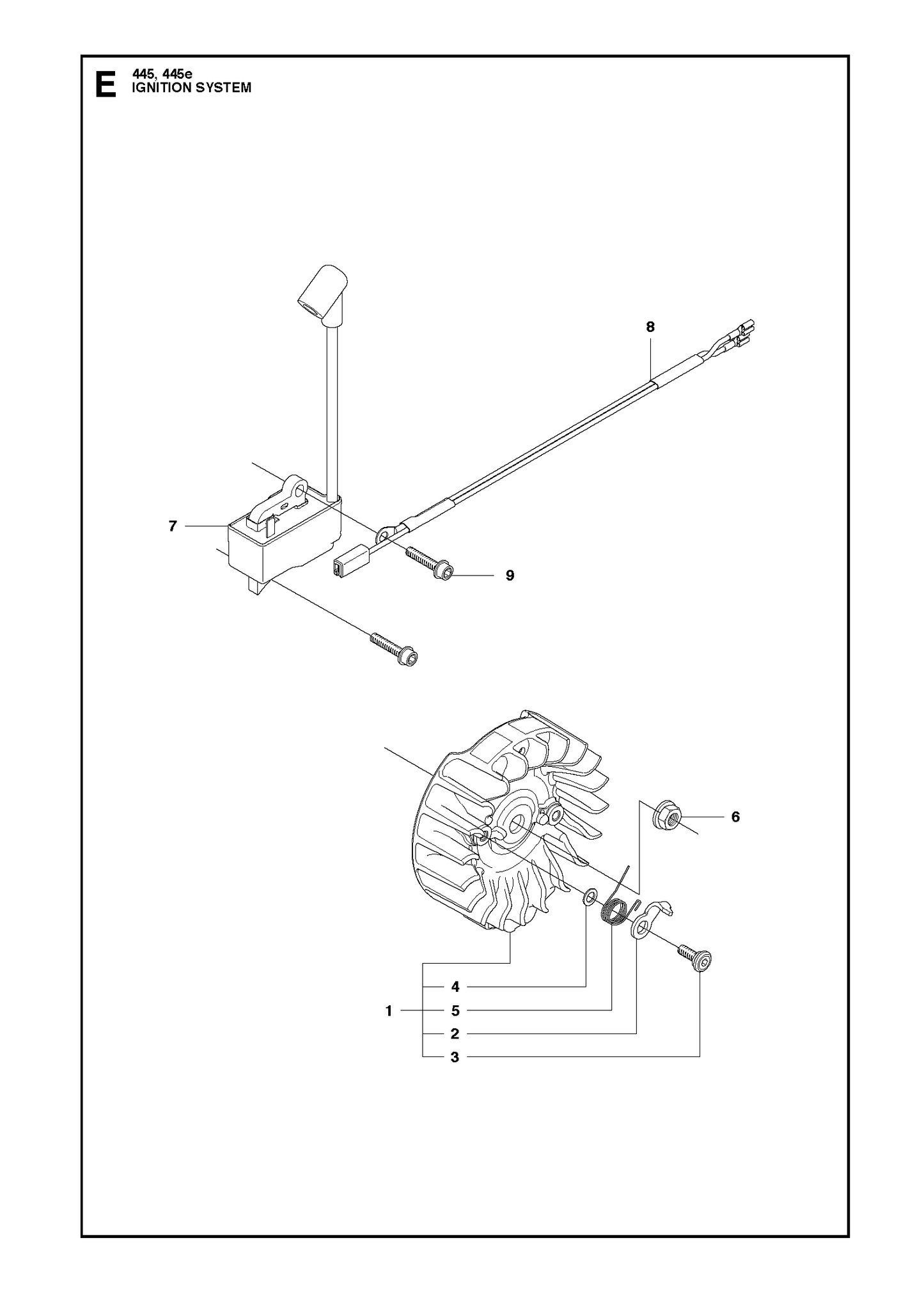 Husqvarna 510101501 onderdelentekening - positie 8