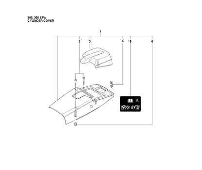 Husqvarna 503733802 onderdelentekening - positie 3