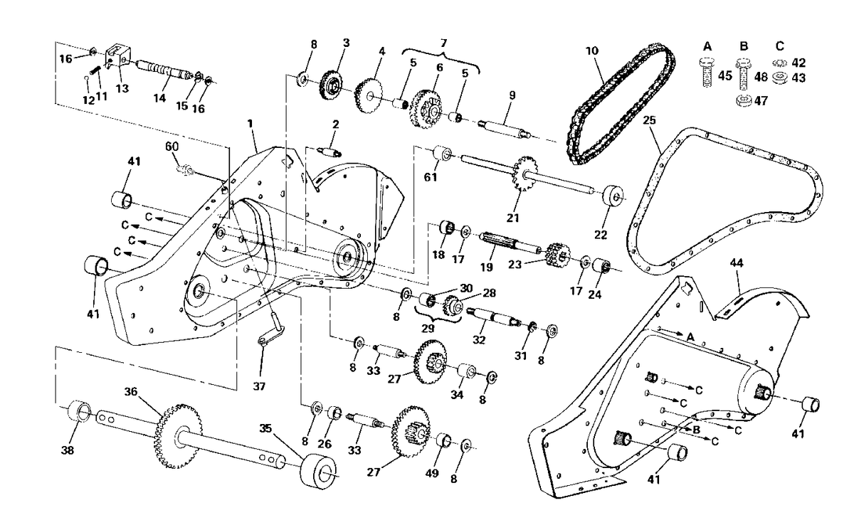 Husqvarna 532175372 onderdelentekening - positie 14