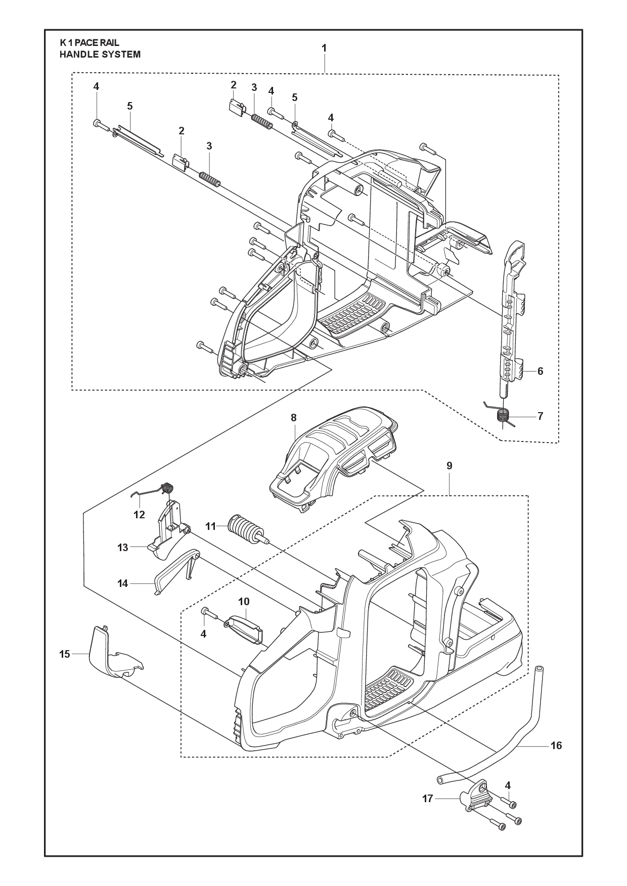 Husqvarna 506495701 onderdelentekening - positie 14