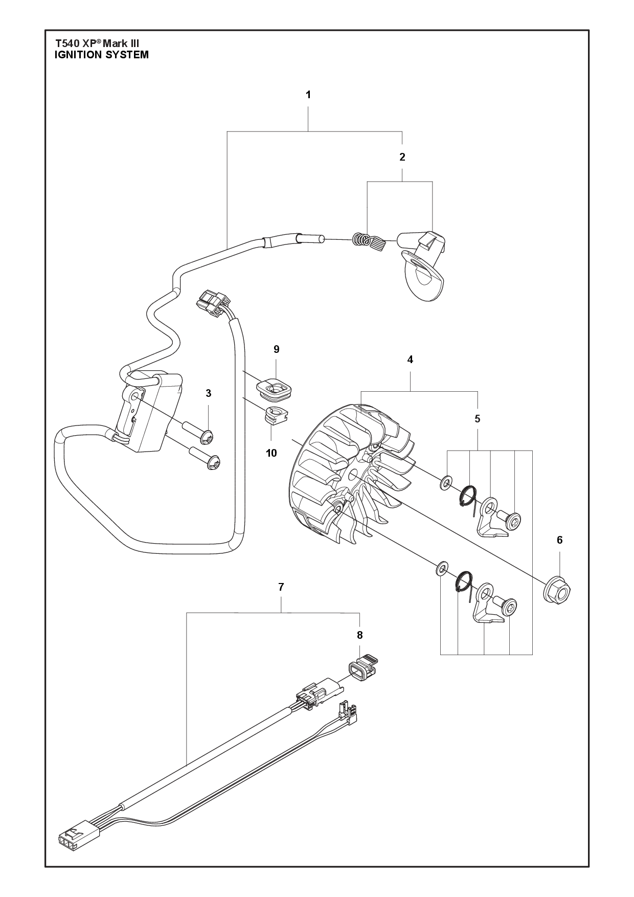 Husqvarna 510169802 onderdelentekening - positie 4