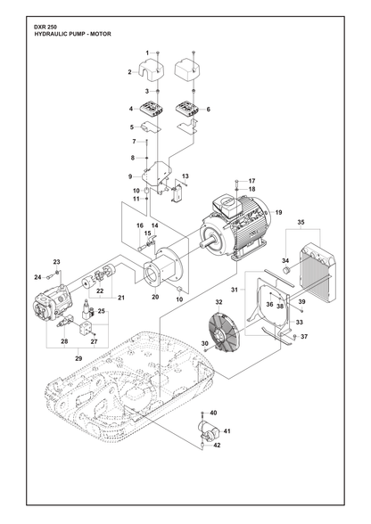 Husqvarna 505274502 onderdelentekening - positie 12