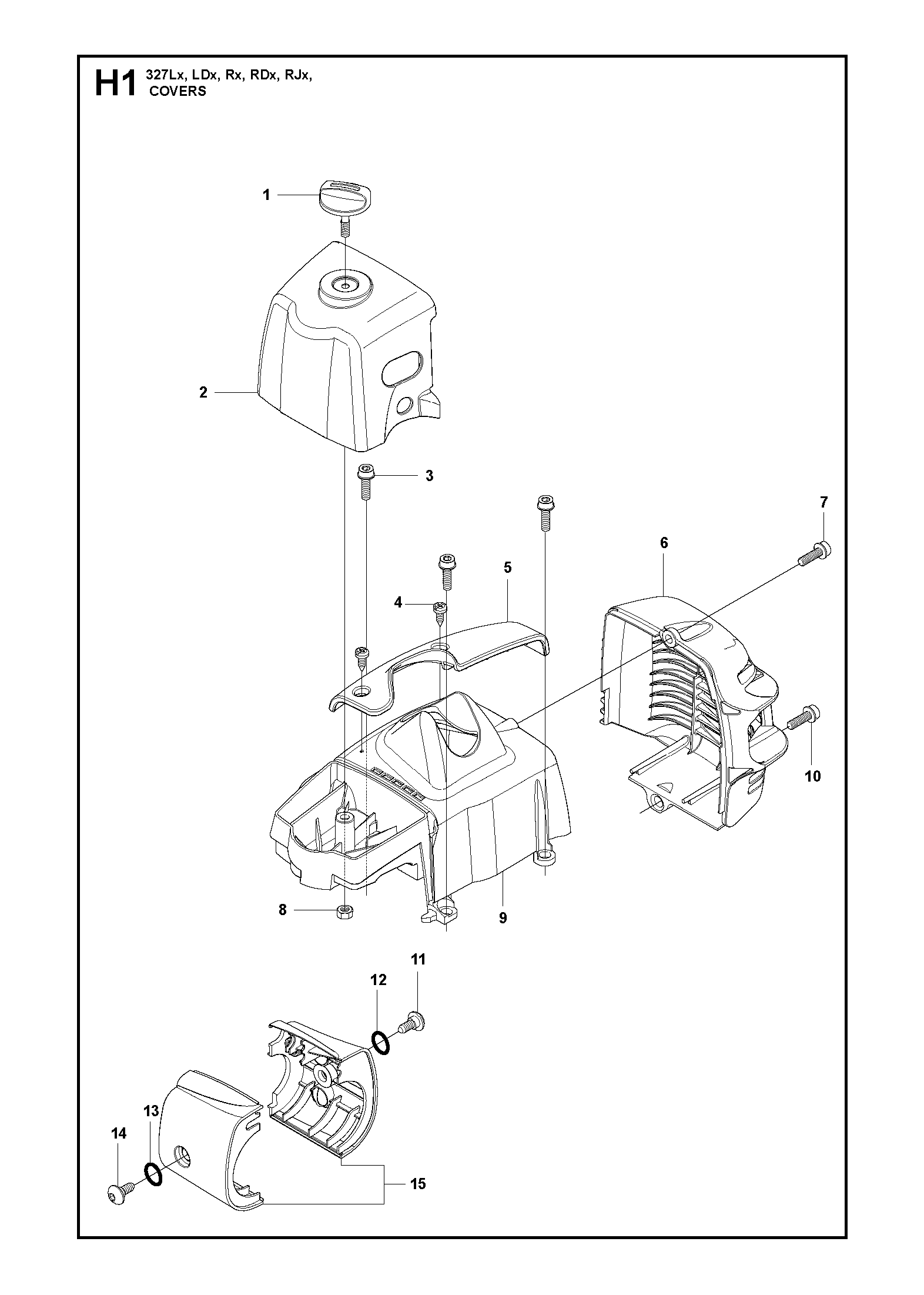 Husqvarna 502481401 onderdelentekening - positie 9