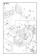 Husqvarna 505422701 onderdelentekening - positie 23
