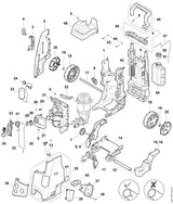 STIHL RE016051003 Condensator positie 23 technische tekening