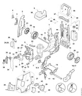 STIHL RE014354100 Schakelnok positie 27 technische tekening
