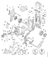 STIHL RE017060702 Afdekkap positie 48 technische tekening