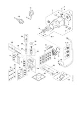 STIHL RE017608702 Tuimelschijf 8,5° positie 9 technische tekening