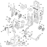 STIHL RE015104102 Drukverstelling positie 7 technische tekening