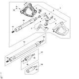 STIHL RE015001627 Rotorsproeier positie 17 technische tekening