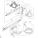 STIHL RE015300030 Vlakstraalsproeier positie 16 technische tekening