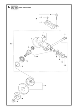 Husqvarna 537351401 onderdelentekening - positie 17