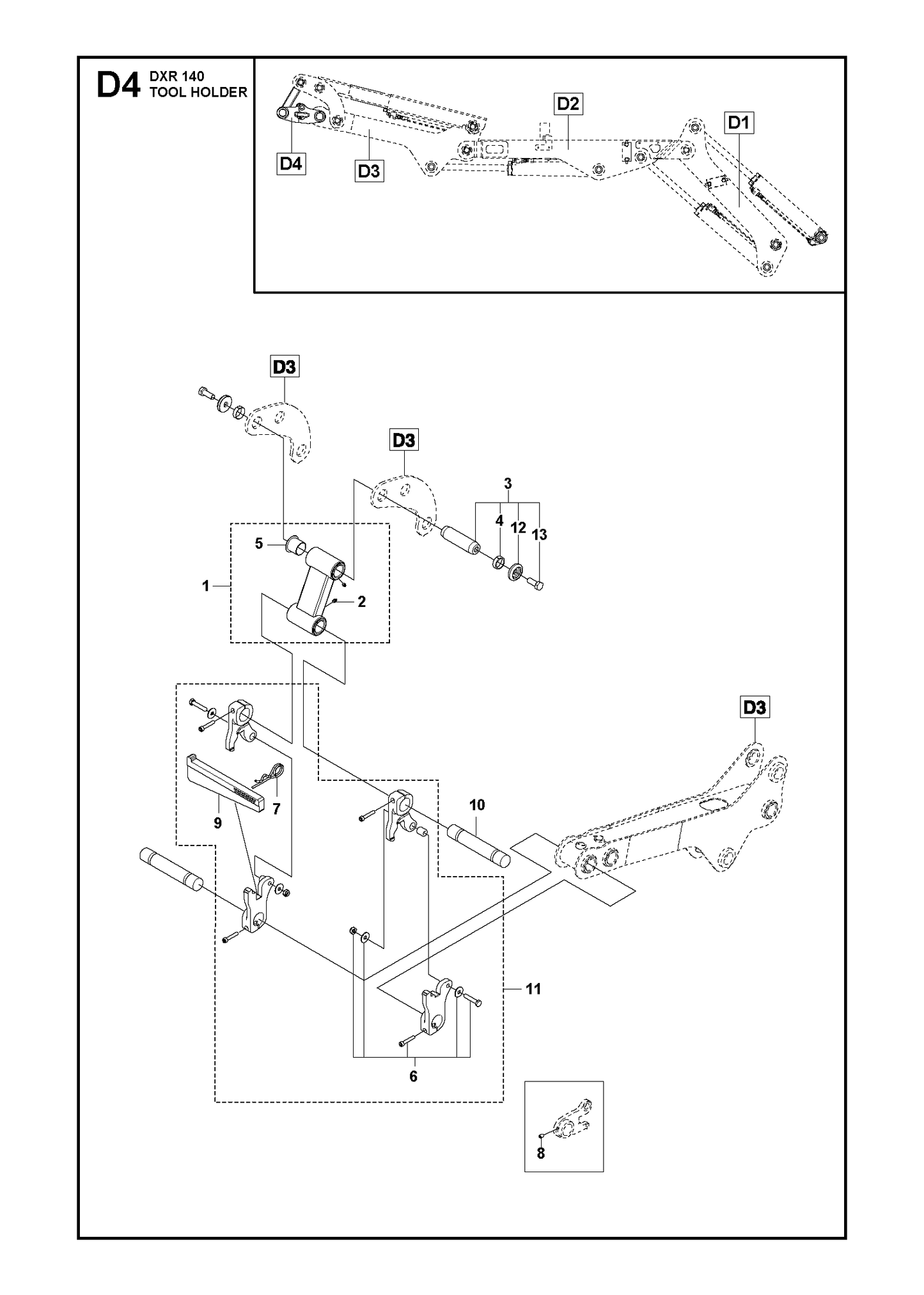 Husqvarna 505323001 onderdelentekening - positie 7