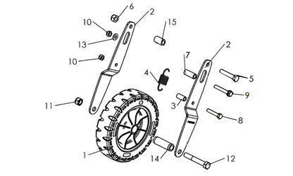 Husqvarna 580315701 onderdelentekening - positie 4