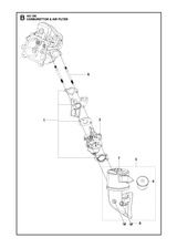 Husqvarna 588006701 onderdelentekening - positie 3