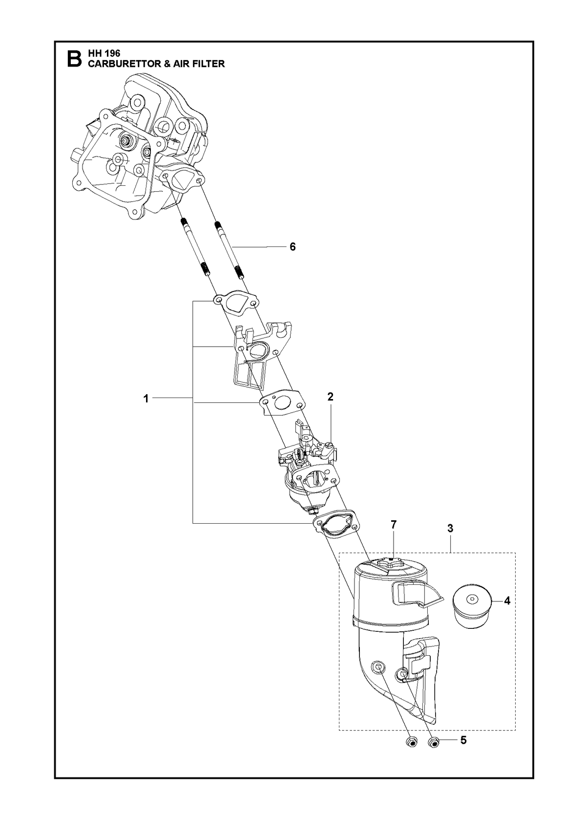 Husqvarna 590638701 onderdelentekening - positie 4