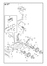 Husqvarna 501375503 onderdelentekening - positie 46