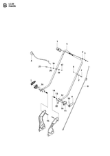 Husqvarna 510047301 onderdelentekening - positie 1