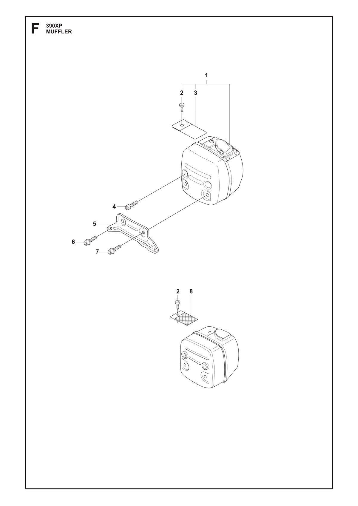 Husqvarna 593910201 onderdelentekening - positie 3