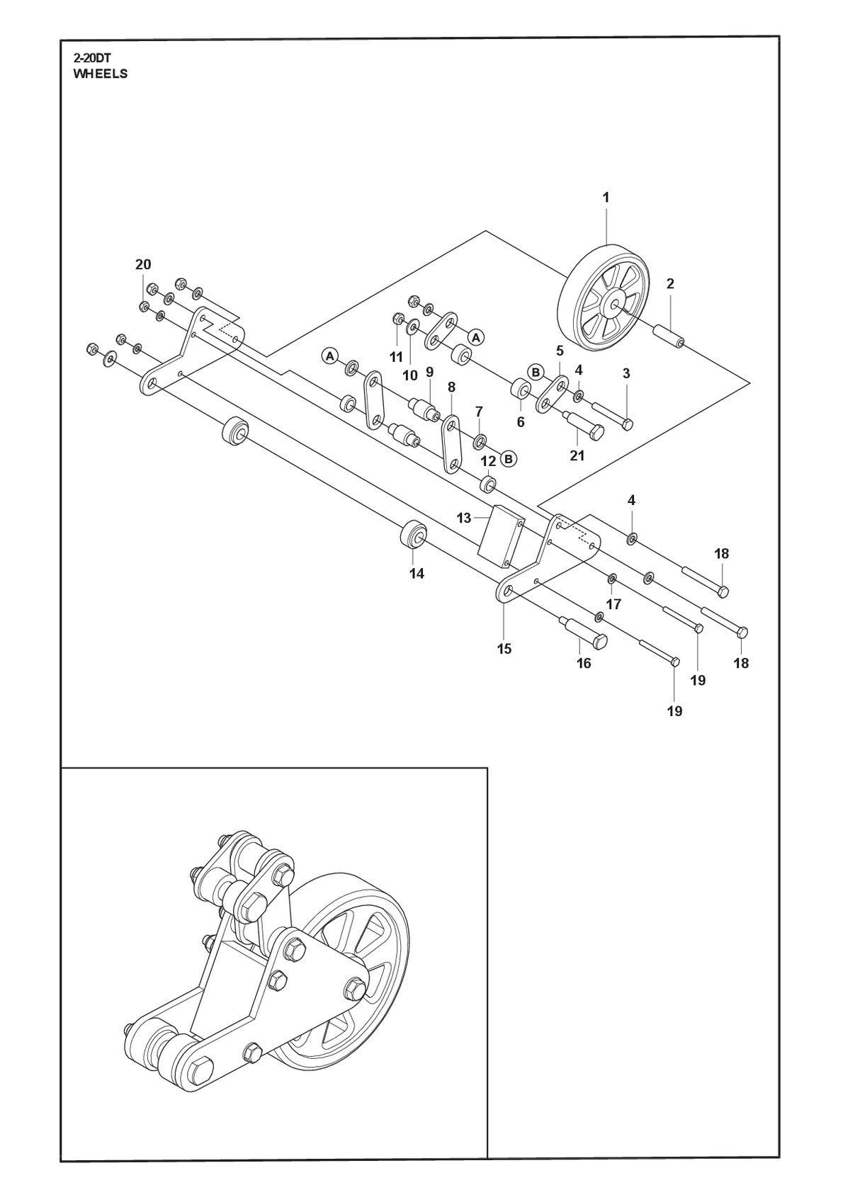 Husqvarna 533540001 onderdelentekening - positie 9