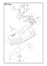 Husqvarna 584135502 onderdelentekening - positie 12