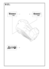 Husqvarna 586834203 onderdelentekening - positie 2