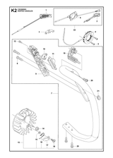 Husqvarna 505157404 onderdelentekening - positie 9
