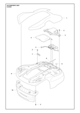 Husqvarna 548605604 onderdelentekening - positie 5