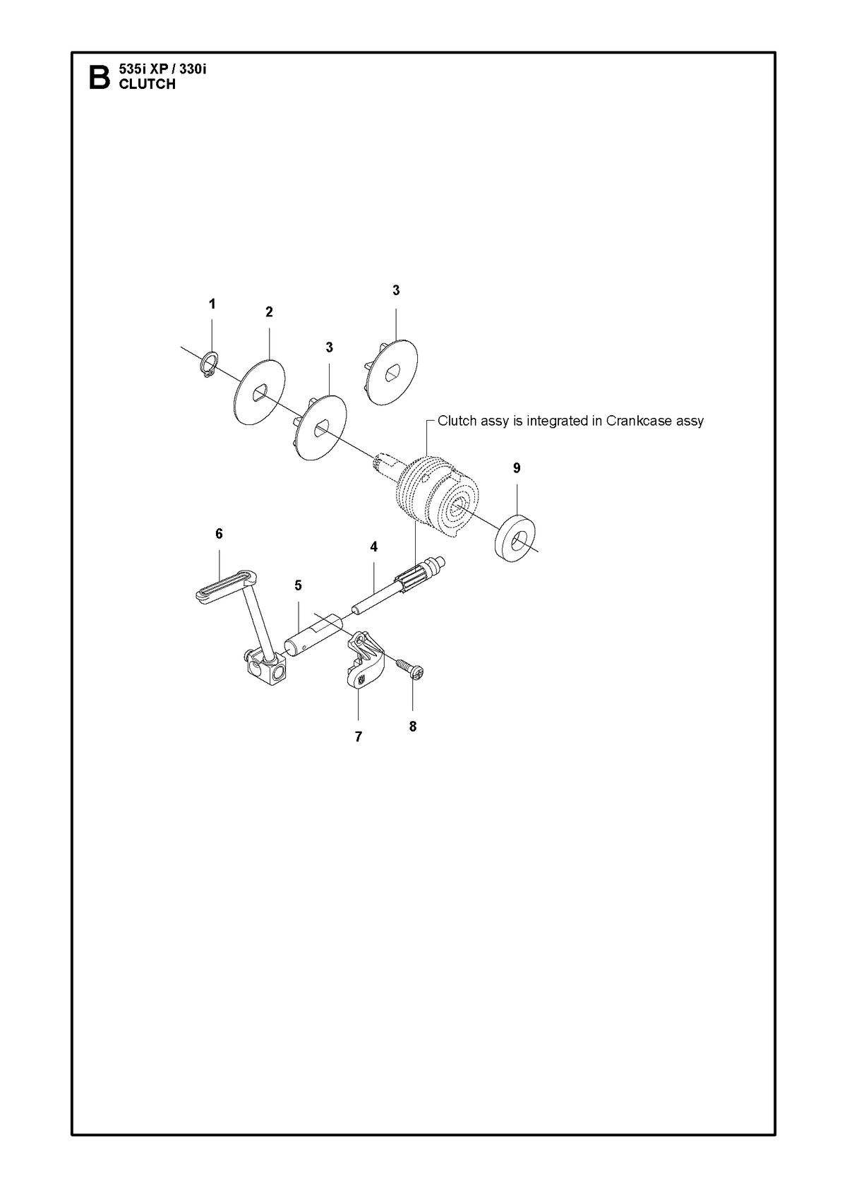 Husqvarna 577271501 onderdelentekening - positie 2