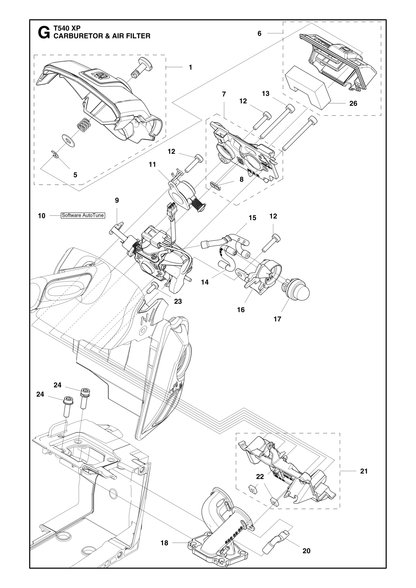 Husqvarna 506948402 onderdelentekening - positie 7