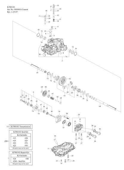 Husqvarna 502459801 onderdelentekening - positie 200